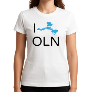 Koszulka damska Kocham Olsztyn