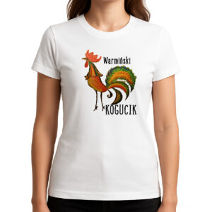Koszulka damska Kogucik z Warmii