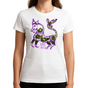 Koszulka damska Konik z Kafla - Ludowa Warmia