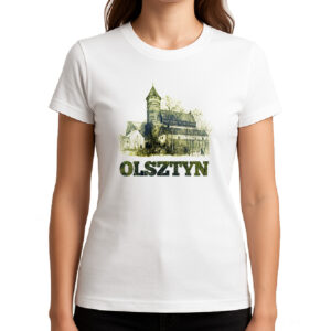 Koszulka damska Olsztyn - Zamek Kopernika