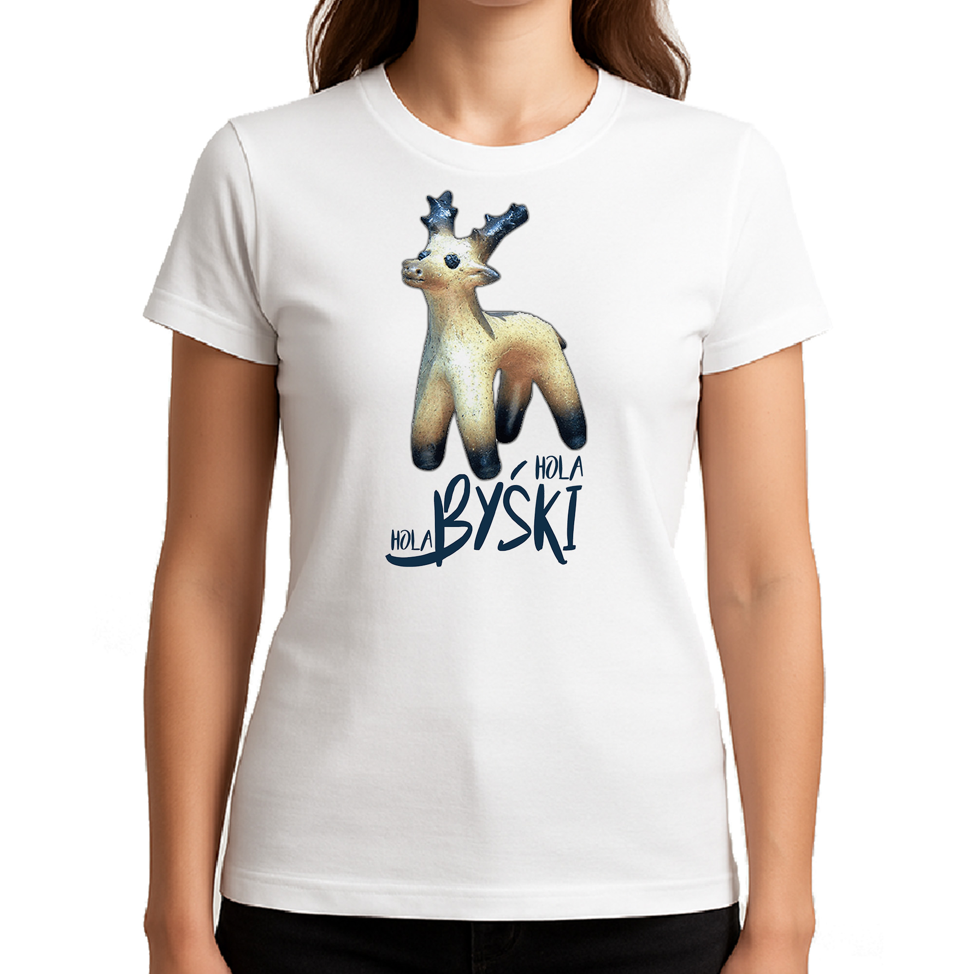 Koszulka damska Tradycyjne Byśki Warmii