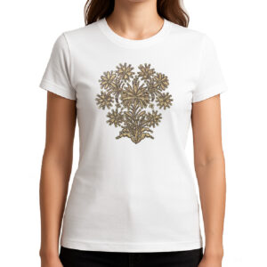 Koszulka damska Tradycyjny Haft Warmijski