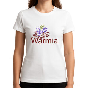 Koszulka damska Warmia - Artystyczne Serce Mazur