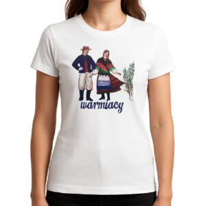 Koszulka damska Warmiacy w Strojach Ludowych