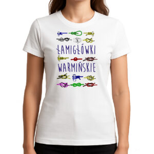Koszulka damska Warmińskie Łamigłówki