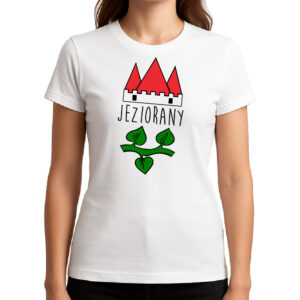 Koszulka damska Zakochaj się w Jezioranach