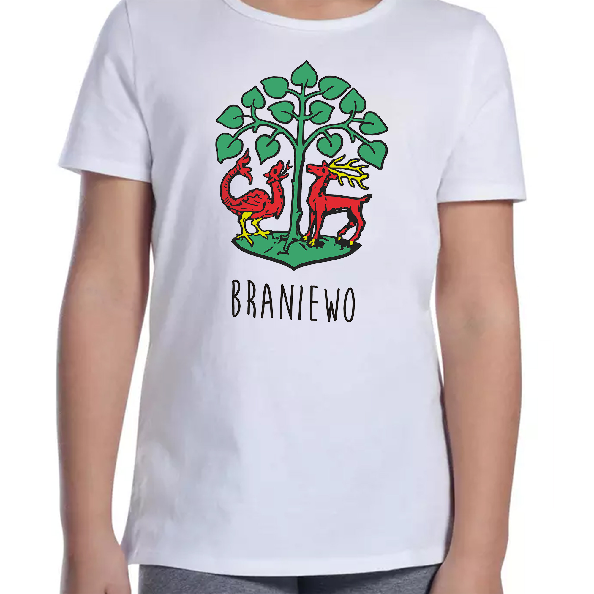 Koszulka dziecięca Braniewo - Zielona Brama Warmii