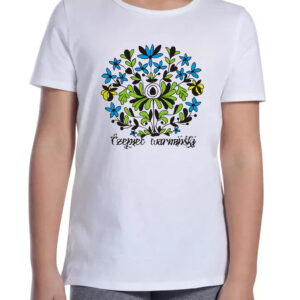 Koszulka dziecięca Czepek Warmiński - Kwiat Tradycji