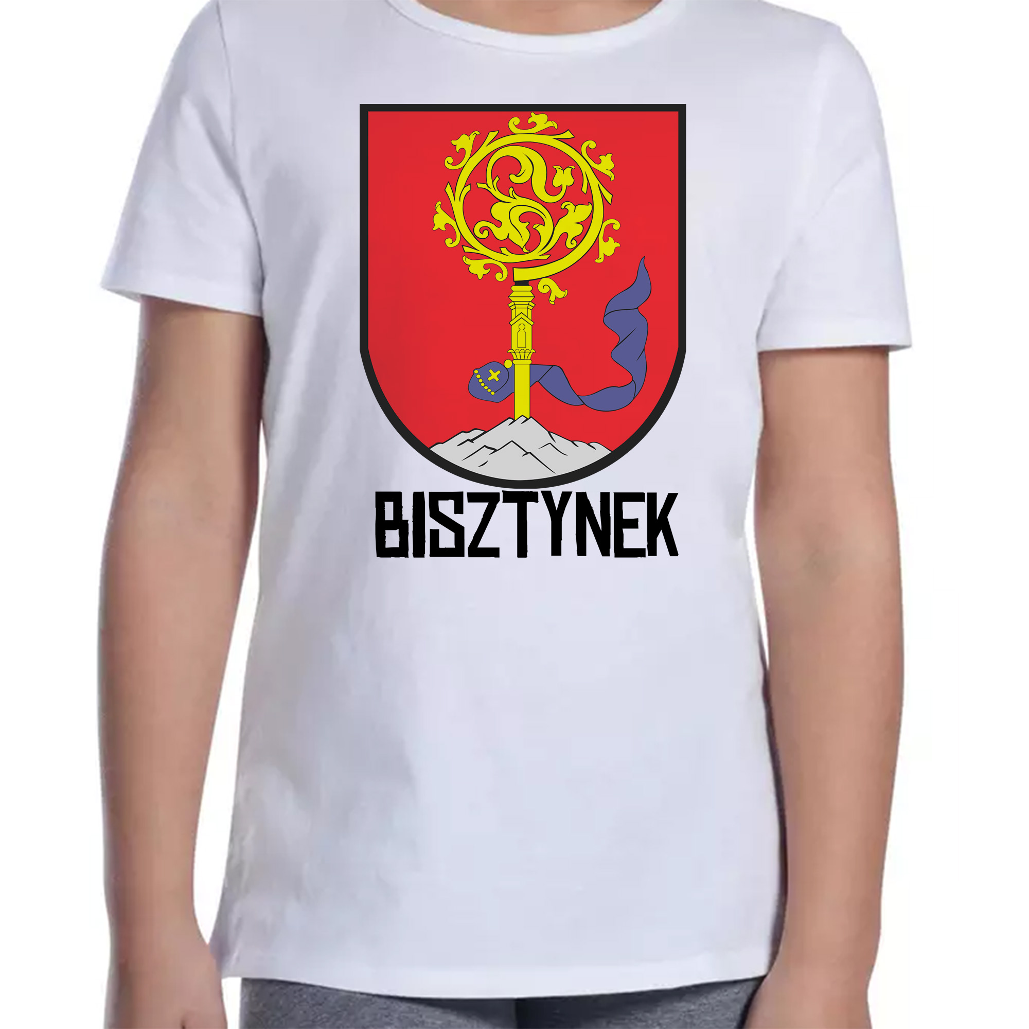 Koszulka dziecięca Herb Bisztynka
