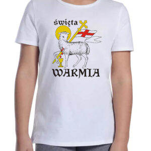 Koszulka dziecięca Święta Warmia - Serce Północy