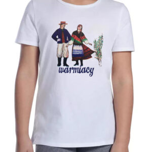 Koszulka dziecięca Warmiacy w Strojach Ludowych