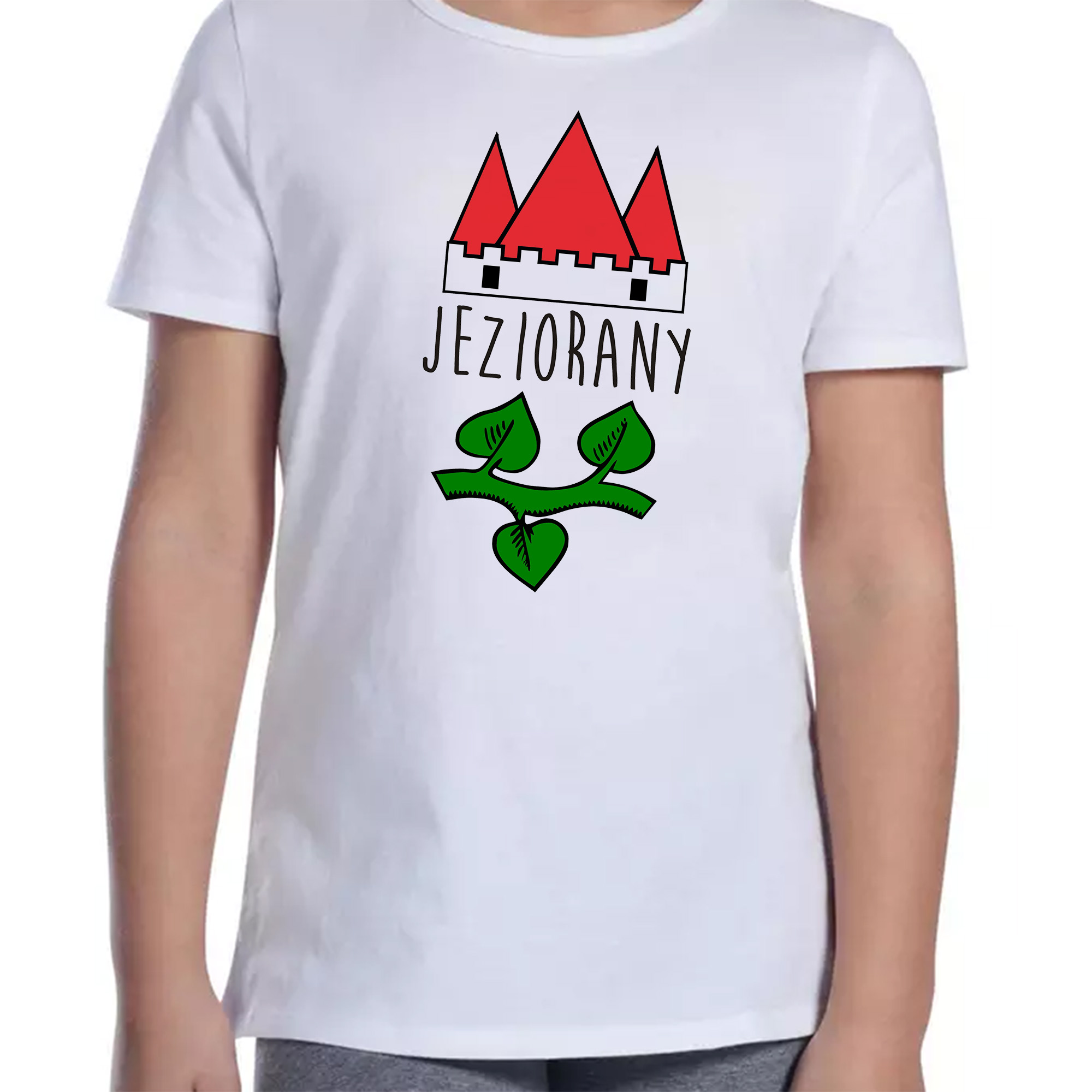 Koszulka dziecięca Zakochaj się w Jezioranach