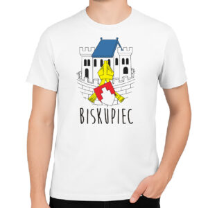 Koszulka męska Biskupiec - Serce Warmii