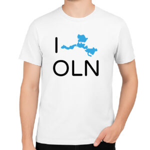 Koszulka męska Kocham Olsztyn