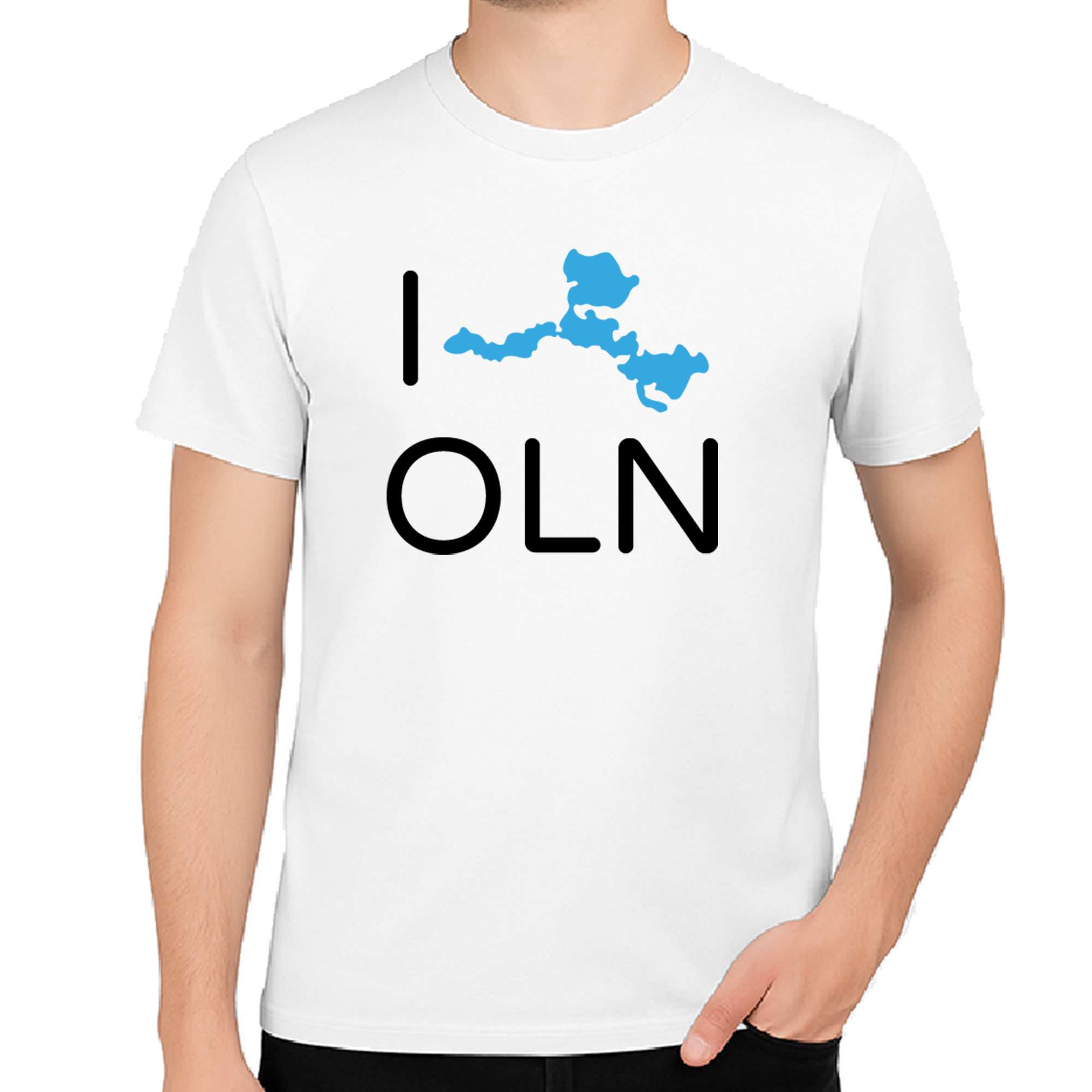 Koszulka męska Kocham Olsztyn
