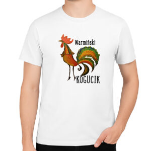 Koszulka męska Kogucik z Warmii
