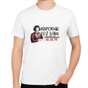 Koszulka męska Kopernik też była z Fromborka