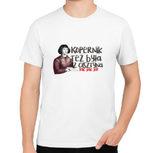 Koszulka męska Kopernik też była z Olsztyna