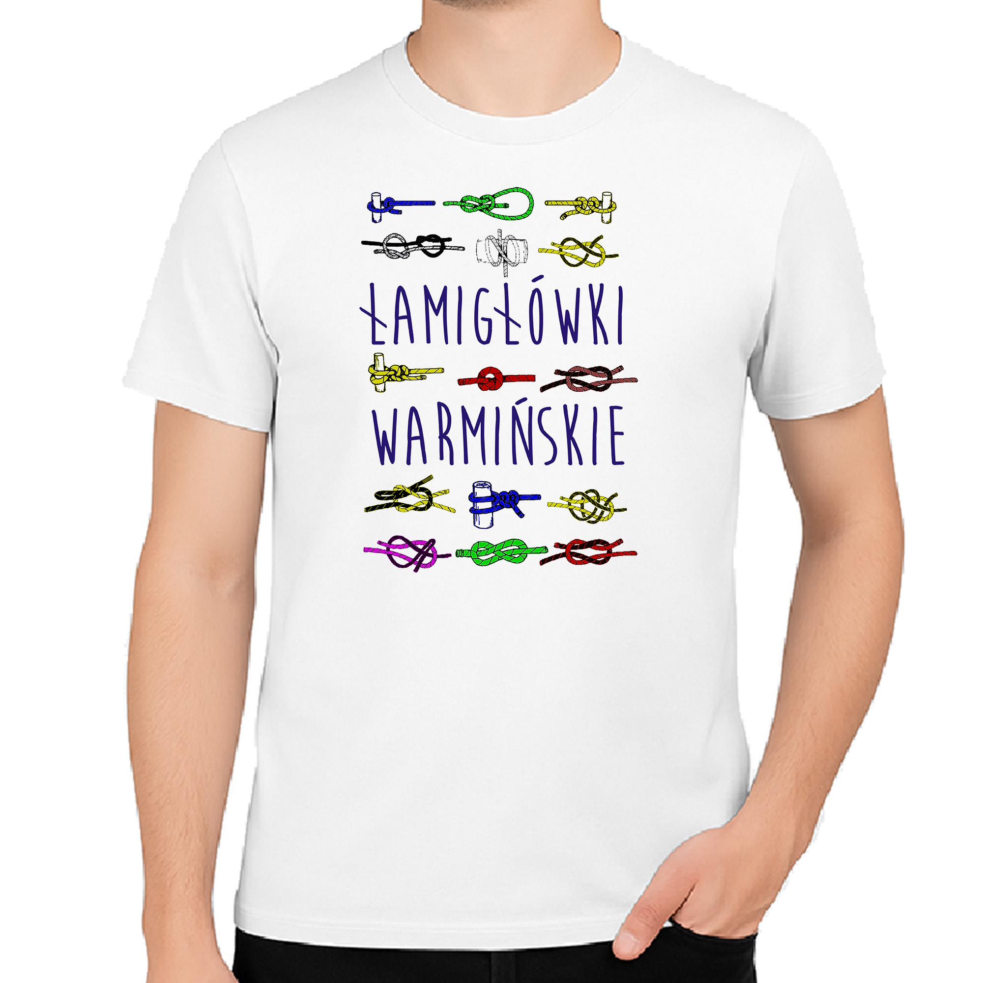Koszulka męska Warmińskie Łamigłówki