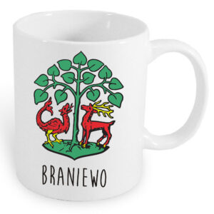 Kubek ceramiczny Braniewo - Zielona Brama Warmii