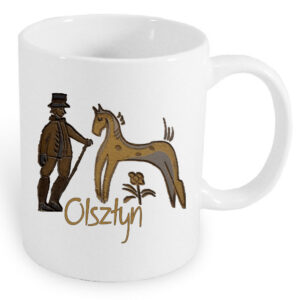 Kubek ceramiczny Folk z Warmii - Olsztyn