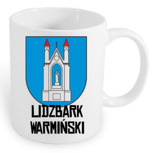Kubek ceramiczny Godło Lidzbark Warmiński