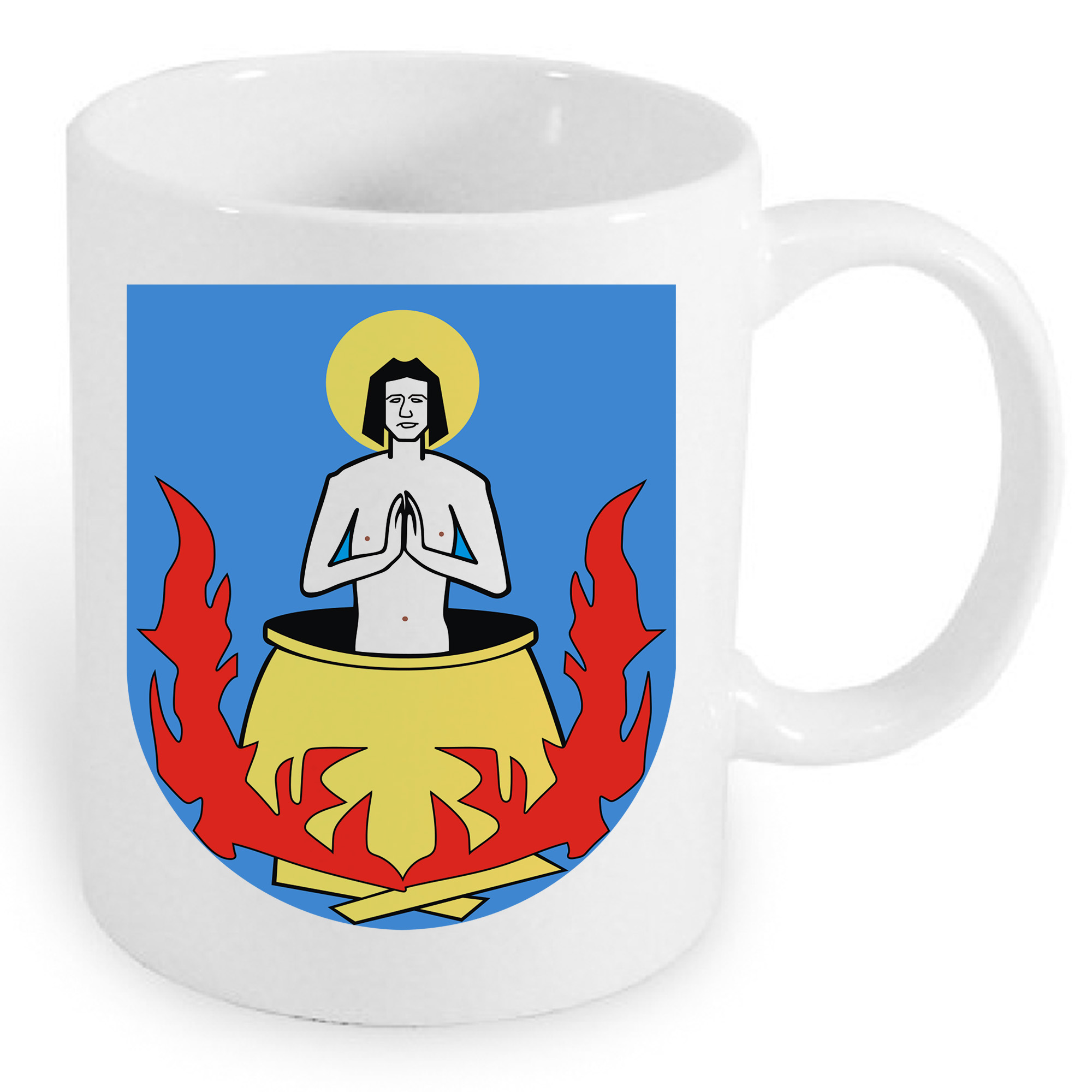 Kubek ceramiczny Godło Zalewa