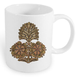 Kubek ceramiczny Haftowane Dziedzictwo Warmii