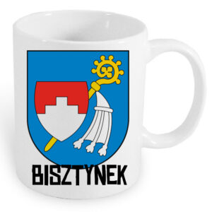 Kubek ceramiczny Herb Bisztynek