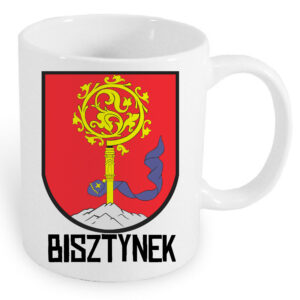 Kubek ceramiczny Herb Bisztynka