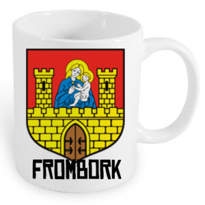 Kubek ceramiczny Herb Fromborka