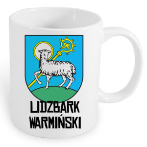 Kubek ceramiczny Herb Lidzbark Warmiński