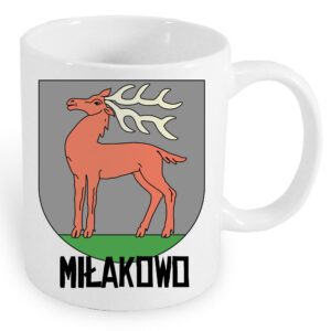 Kubek ceramiczny Herb Miłakowo