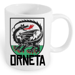 Kubek ceramiczny Herb Ornety