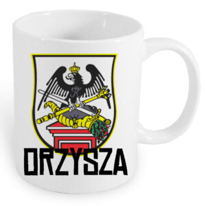 Kubek ceramiczny Herb Orzysza