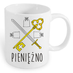 Kubek ceramiczny Herb Pienięzno