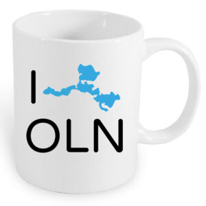Kubek ceramiczny Kocham Olsztyn