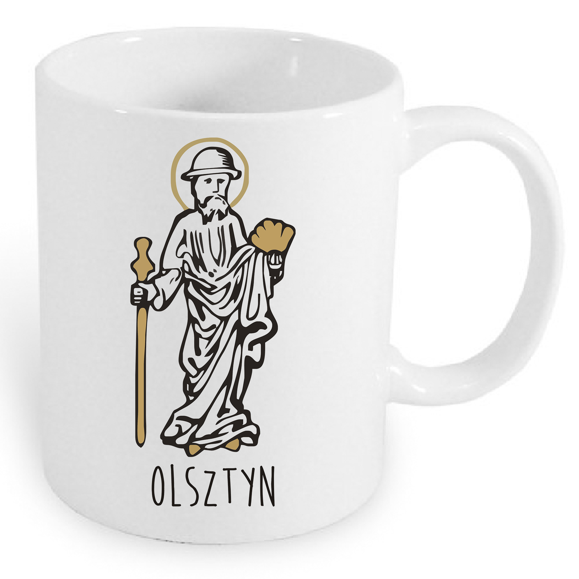 Kubek ceramiczny Olsztyn - Na Szlaku św. Jakuba