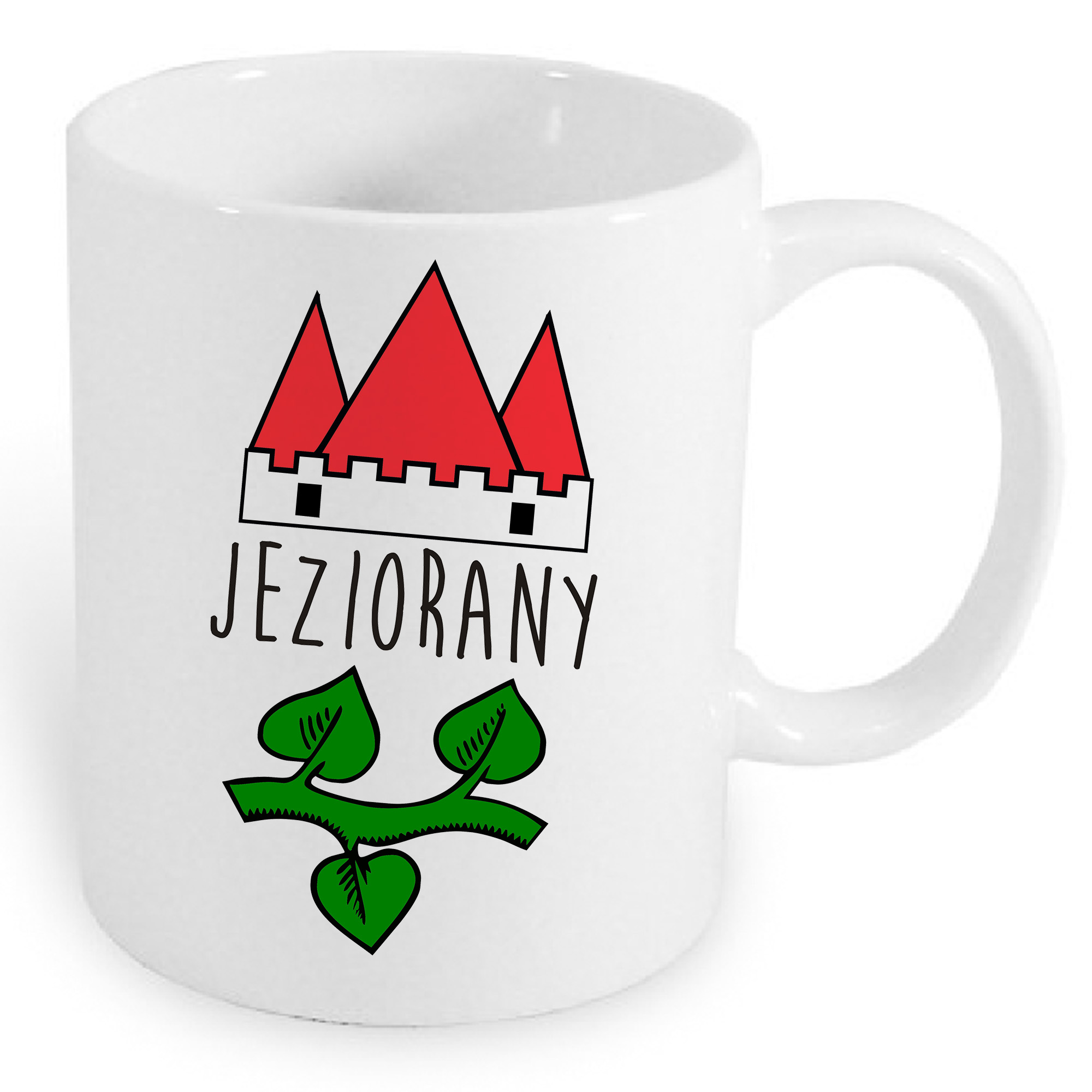 Kubek ceramiczny Zakochaj się w Jezioranach