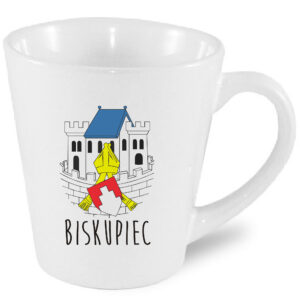 Kubek latte Biskupiec - Serce Warmii