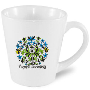 Kubek latte Czepek Warmiński - Kwiat Tradycji
