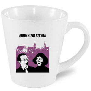Kubek latte Dumni z Olsztyna