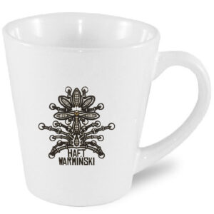 Kubek latte Folklor Warmii w Hafcie