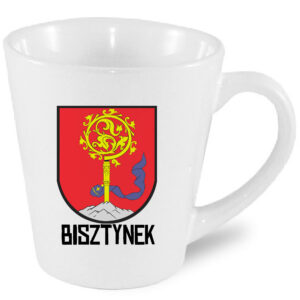 Kubek latte Herb Bisztynka
