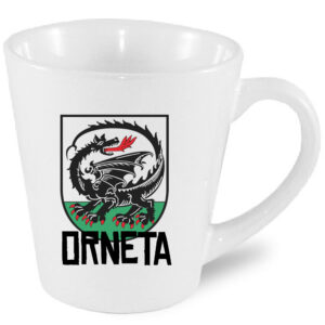 Kubek latte Herb Ornety