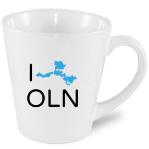 Kubek latte Kocham Olsztyn