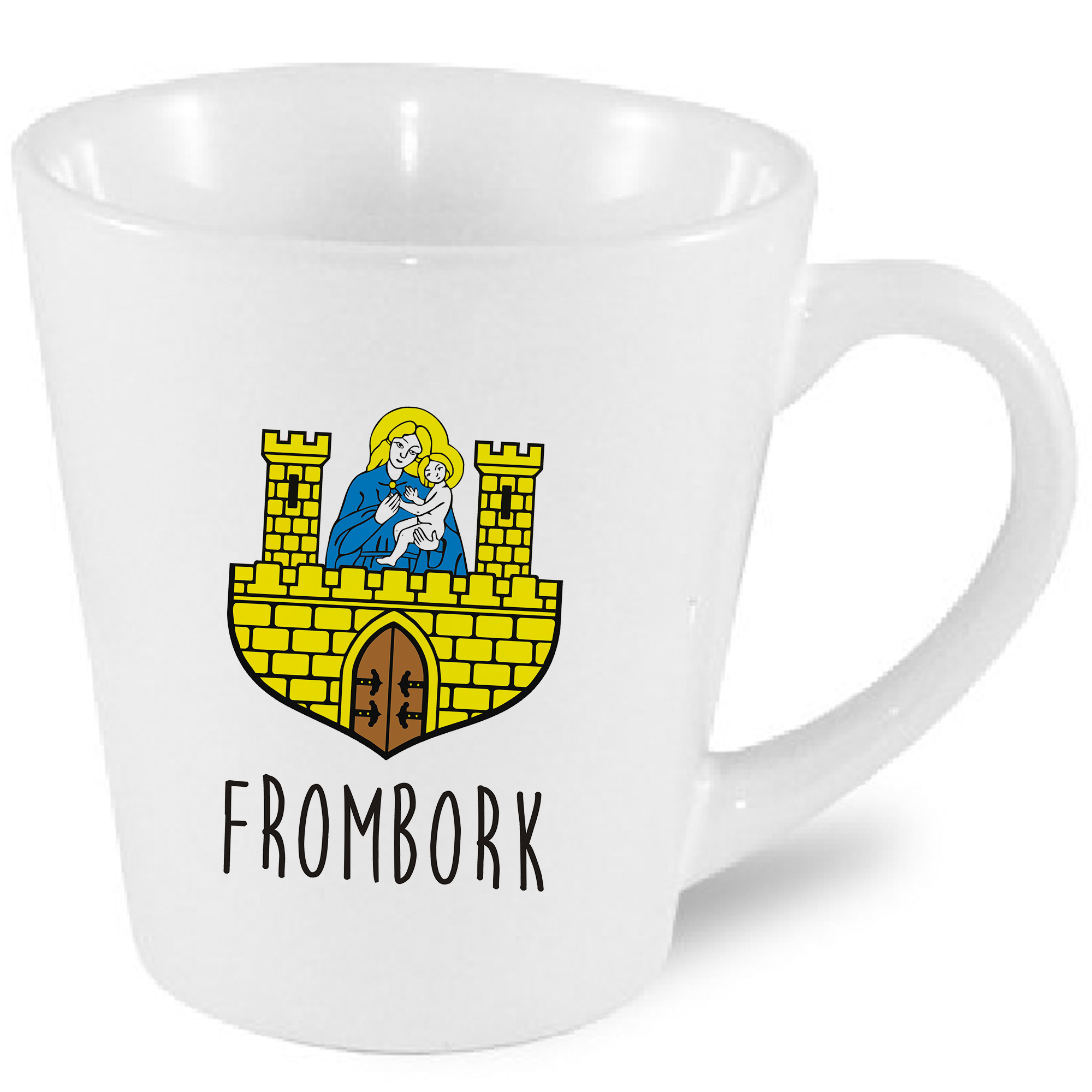 Kubek latte Legenda Warmii - Frombork