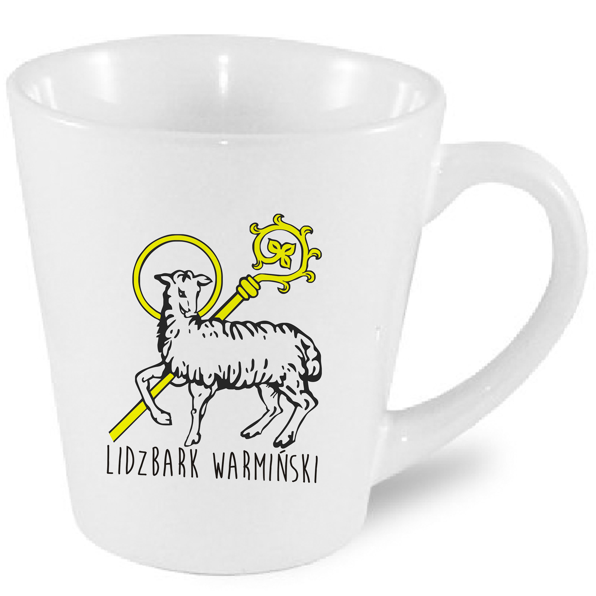 Kubek latte Lidzbark Warmiński - Miasto Historii
