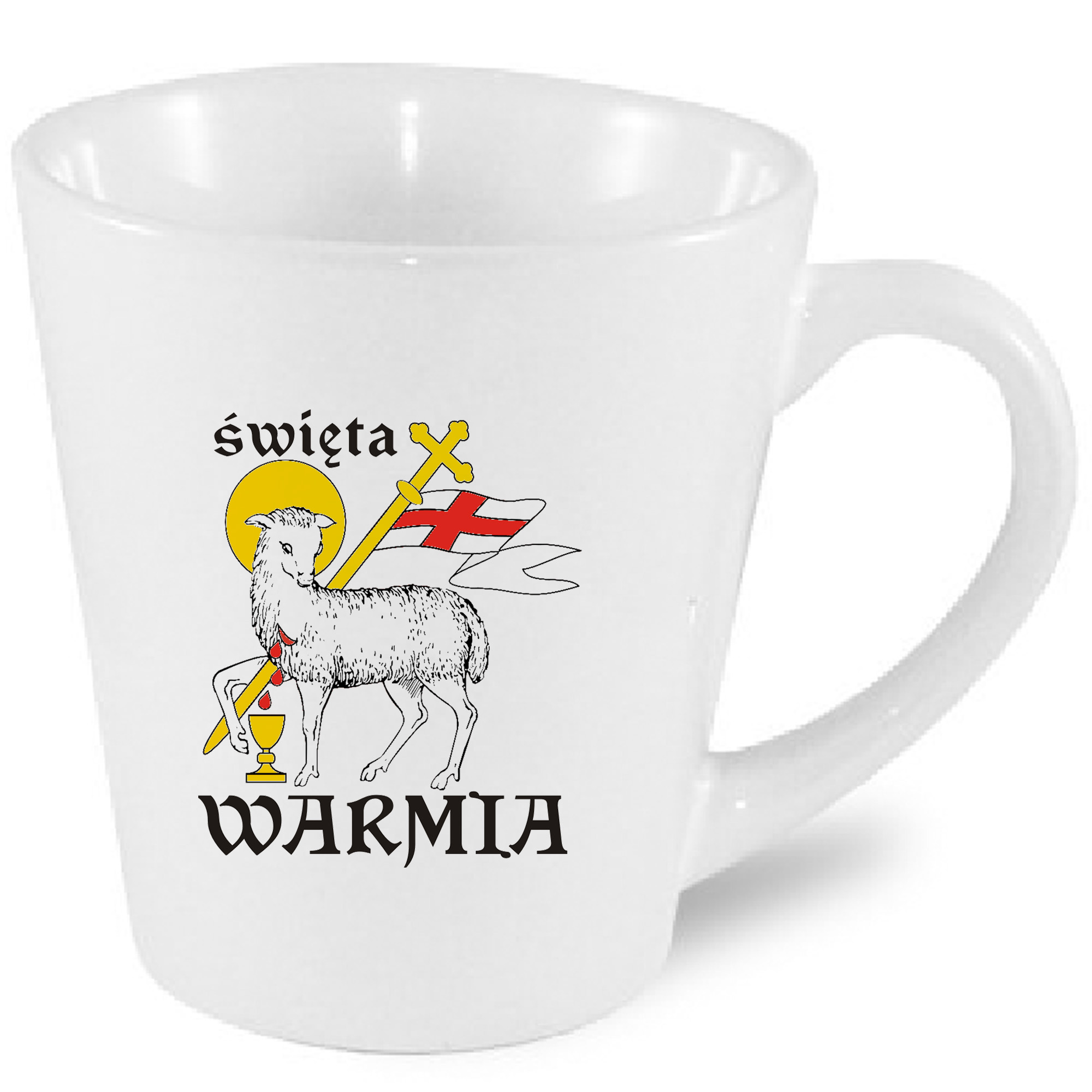 Kubek latte Święta Warmia - Serce Północy
