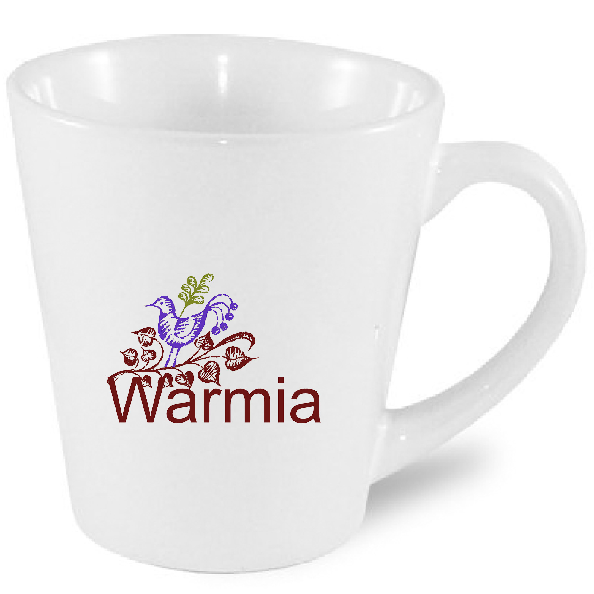 Kubek latte Warmia - Artystyczne Serce Mazur